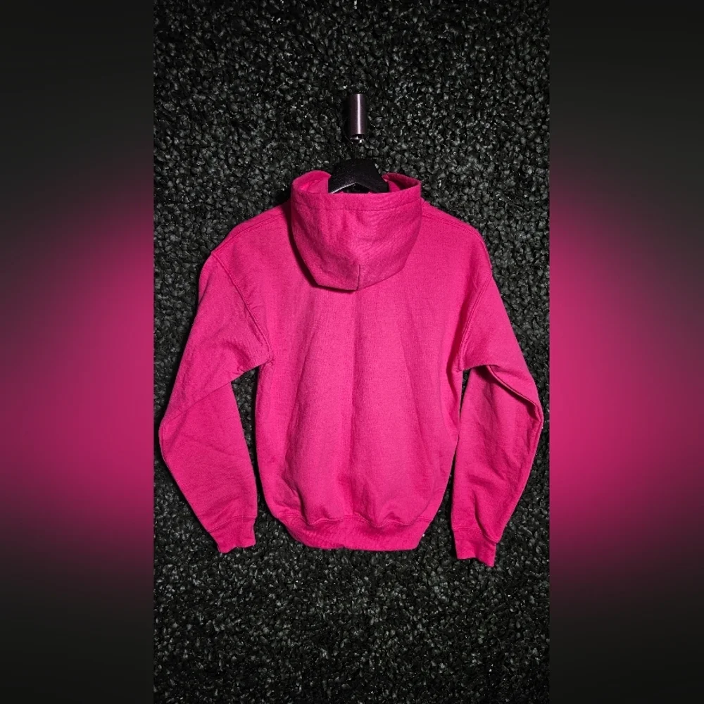 Pink Butterfly Hoodie Sweater